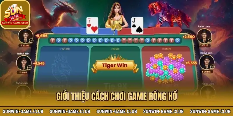 Cách chơi game rồng hổ Sunwin
