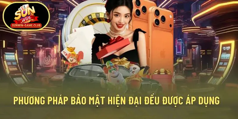 Phương pháp bảo mật tài khoản Sunwin hiện đại được áp dụng