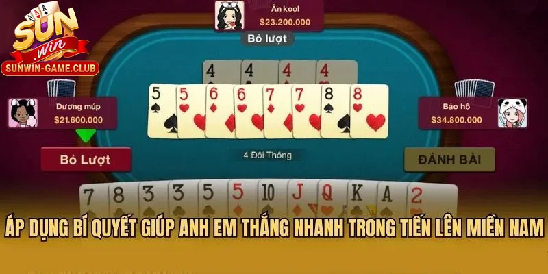 Bí quyết để chiến thắng khi chơi tiến lên miền nam