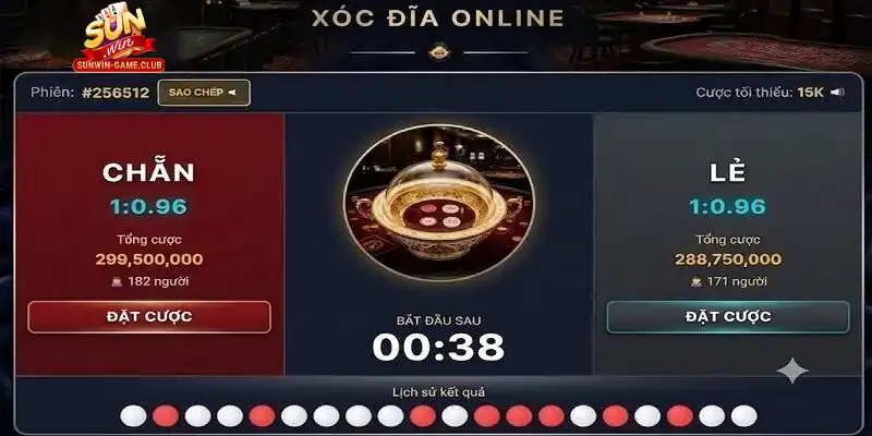 kinh nghiệm chơi xóc đĩa live Sunwin